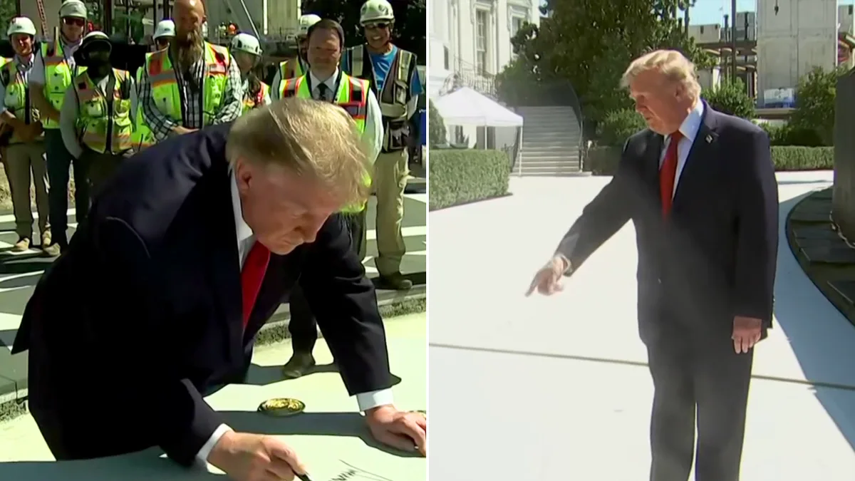Donald Trump spruiks White House makeover as US debt hits $40 trillion