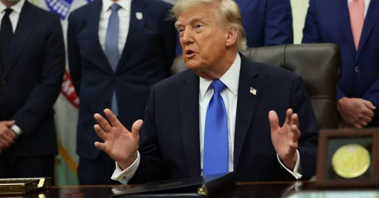 Trump diz que se fosse rei não aceitaria Harry e Meghan