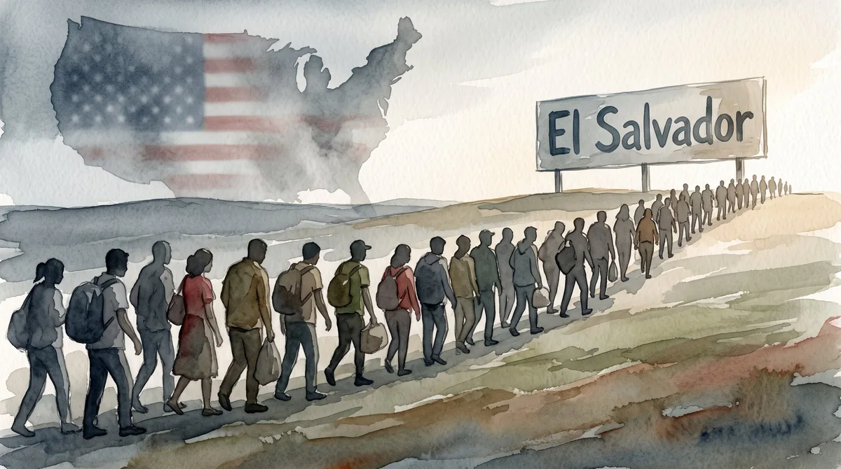 Retorno masivo: más de 13,300 salvadoreños deportados entre 2025 y 2026, el 94% provienen desde Estados Unidos