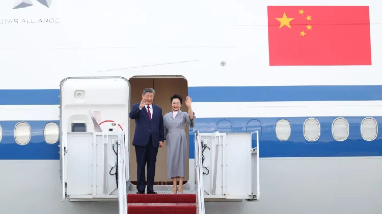 Chinese President Xi Jinping arrives in US for state visit