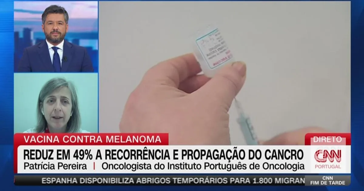 IPO também participou nos ensaios clínicos para a vacina contra o melanoma e garante que resultados "parecem ser muito promissores"