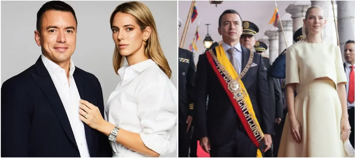 Presidente de Ecuador Daniel Noboa y su esposa afrontan la pérdida del hijo que esperaban