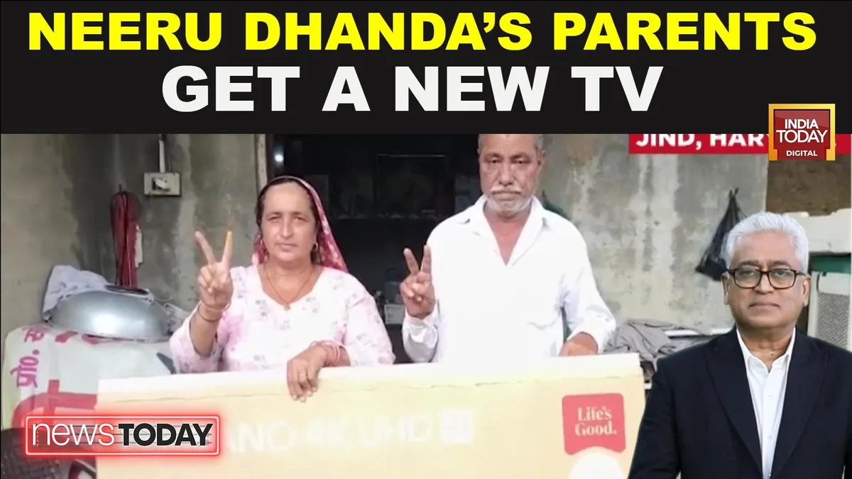 Neeru Dhanda's Parents Missed Her Asian Games Glory Without A TV, India Today Brings Home A New One