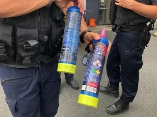 Cannes : la police municipale équipée de détecteurs de protoxyde d’azote