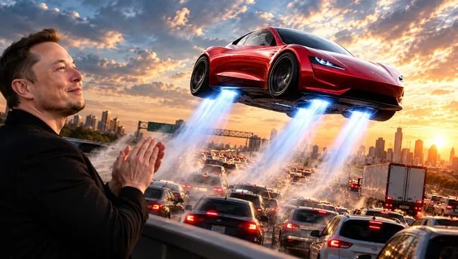 Tesla Roadster: carro com propulsor SpaceX voa e vai de 0 a 100 km/h em menos de 1 segundo