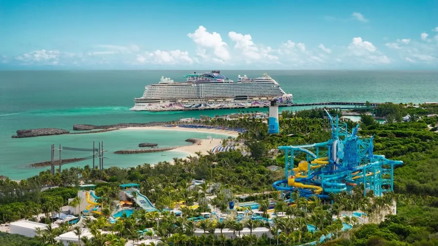 Norwegian Cruise Line: US-Reederei eröffnet Wasserpark auf Privatinsel