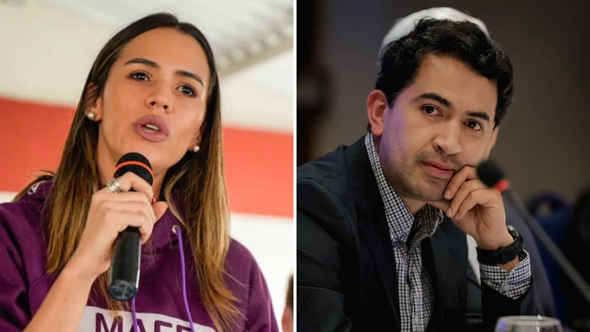 Mafe Carrascal y Daniel Briceño reavivaron su pelea en redes sociales, que escaló a señalamientos personales: ella lo tildó de “traidor de clase”
