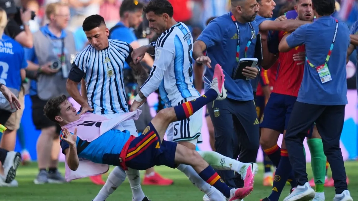 Leandro Paredes banned for 10 games after World Cup final fracas, Argentina fined