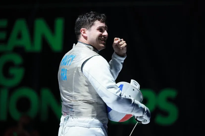 Maxime Pauty en argent pour la première Coupe du monde de fleuret de la saison à Takamatsu