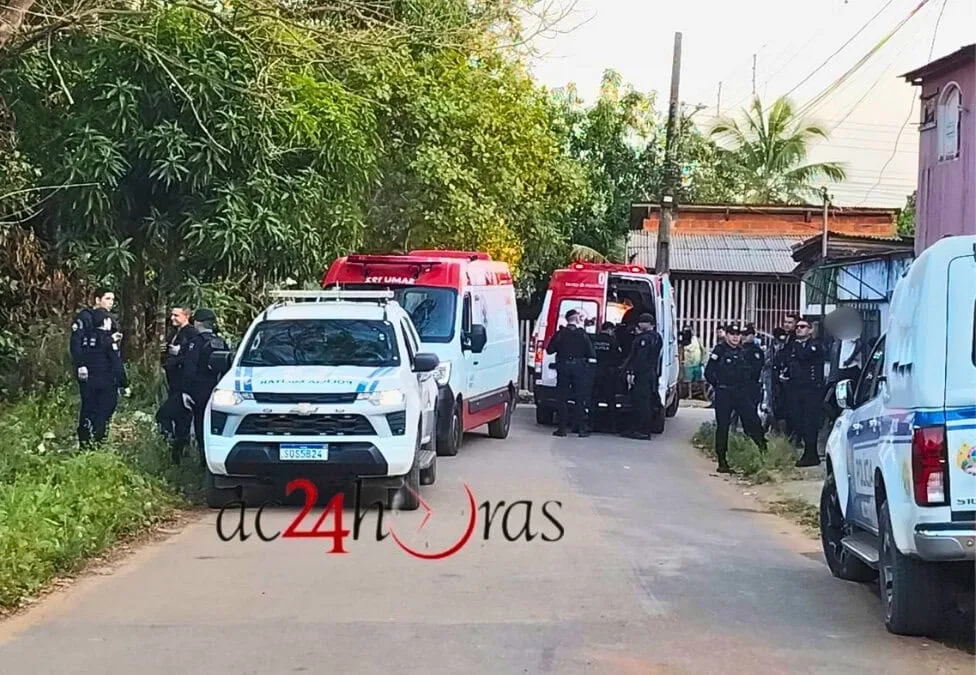 Dupla é baleada após cometer roubo e apontar arma para policiais em Rio Branco