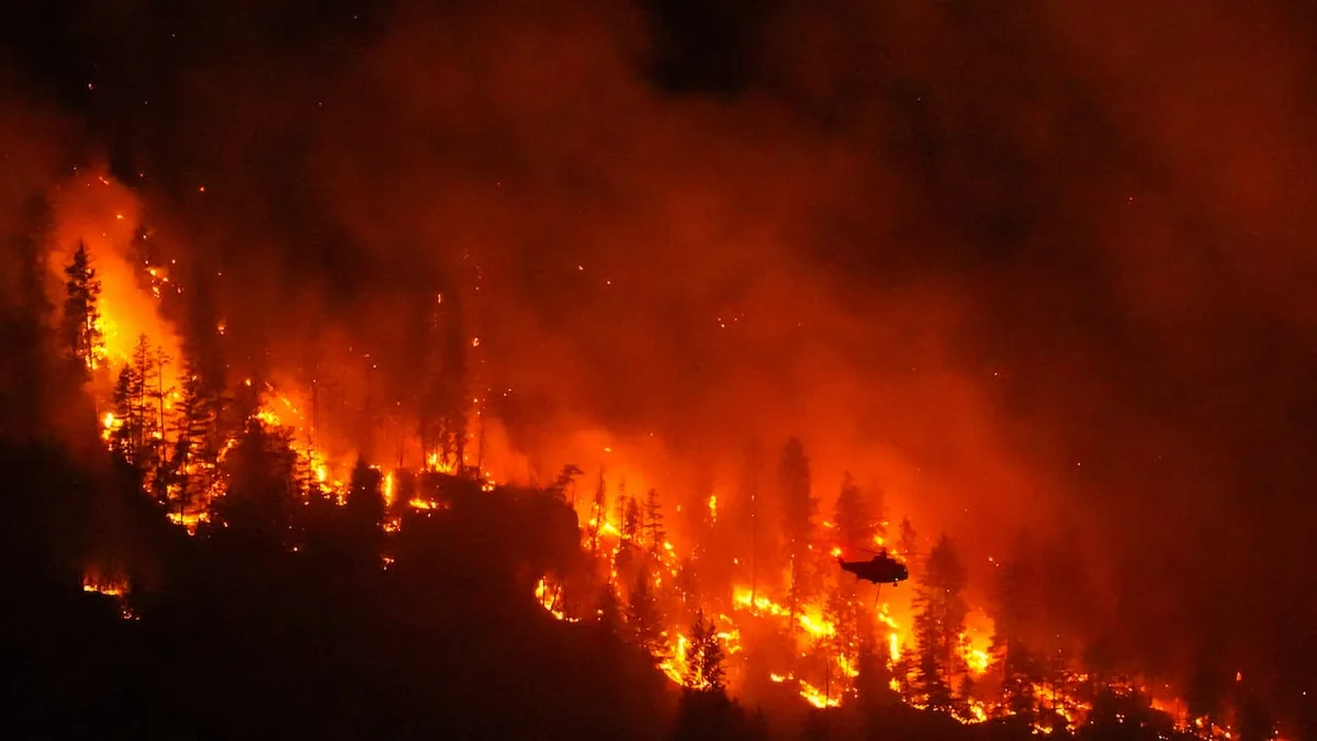 Wildfires, permafrost melt in Canada causing even more climate change, new study shows