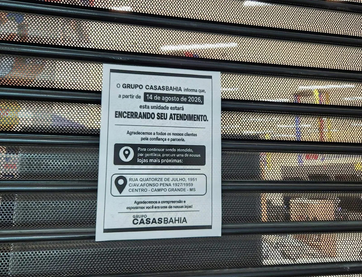 Justiça suspende demissões da Casas Bahia e beneficia trabalhadores de MS