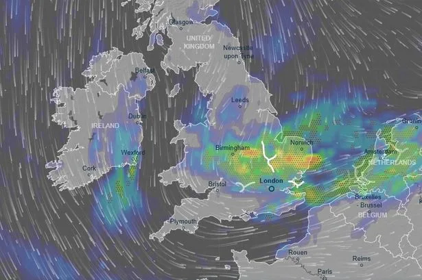 UK weather maps show exact time violent thunderstorms and rain to batter nation