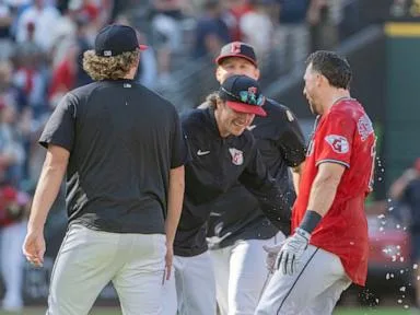 Daniel Schneemann's hit in 10th gives Guardians 3-2 win, their third walk-off over Tigers in series