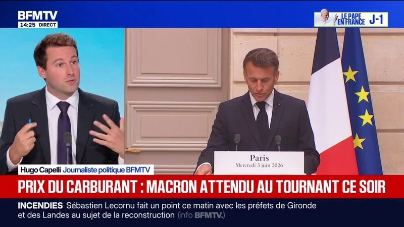 Flambée des prix à la pompe, état de la menace russe: voici ce qu'il faut attendre de l'interview d'Emmanuel Macron ce jeudi soir