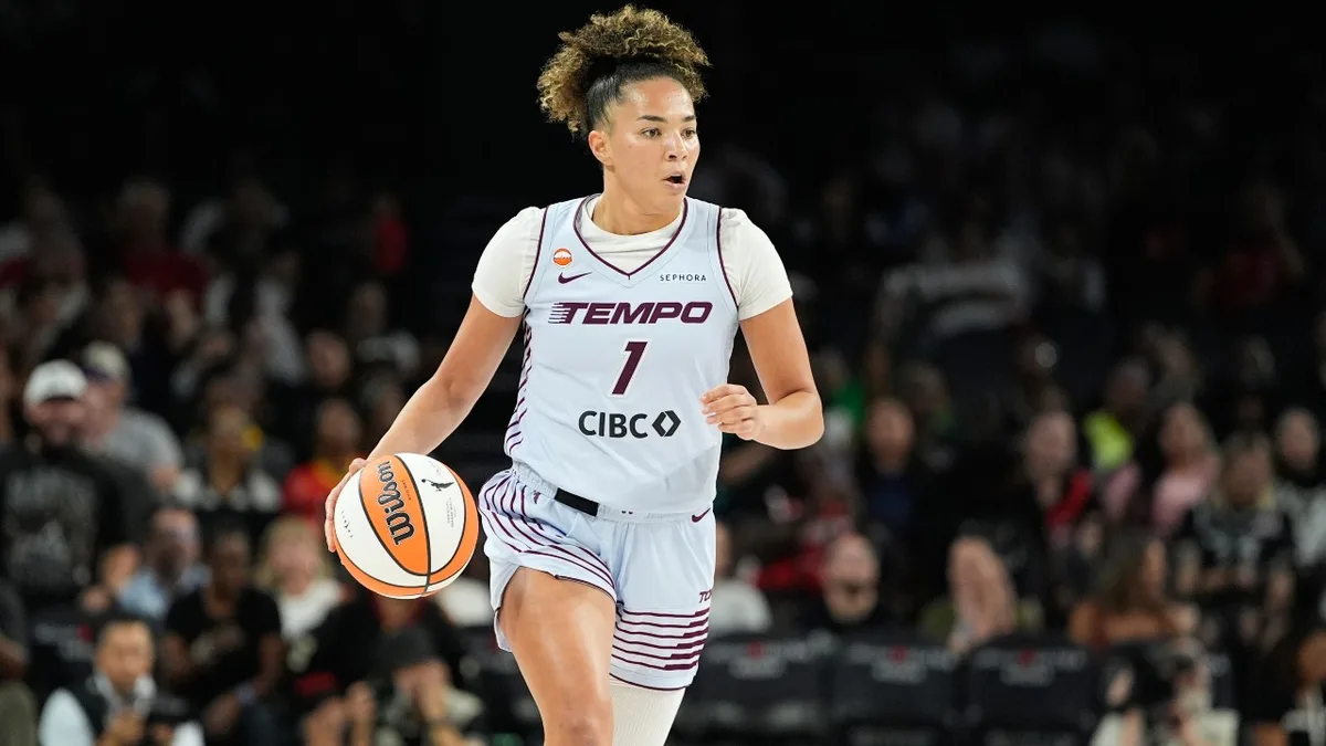 Tempo’s Kiki Rice named to 2026 WNBA All-Rookie Team