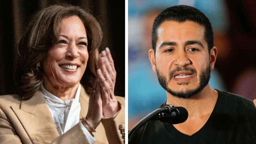 Harris hits the campaign trail for El-Sayed in Michigan: Senate hopeful will be 'a national voice'