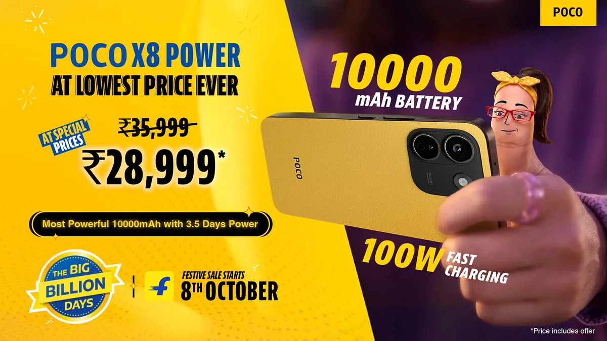 POCO X8 Power Redefines Battery Life and Durability as the New Smartphone Essentials