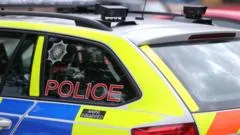 Three officers injured after lorry crashes into police vehicle