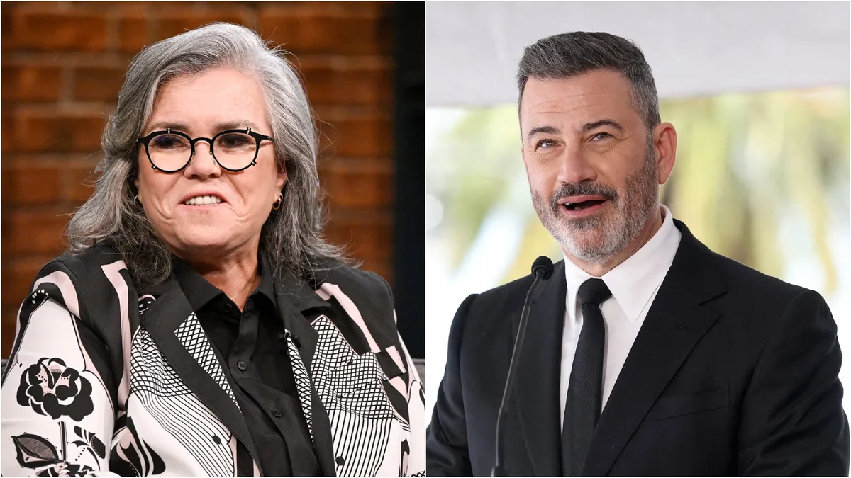 Rosie O’Donnell Reveals Bad Blood With Jimmy Kimmel