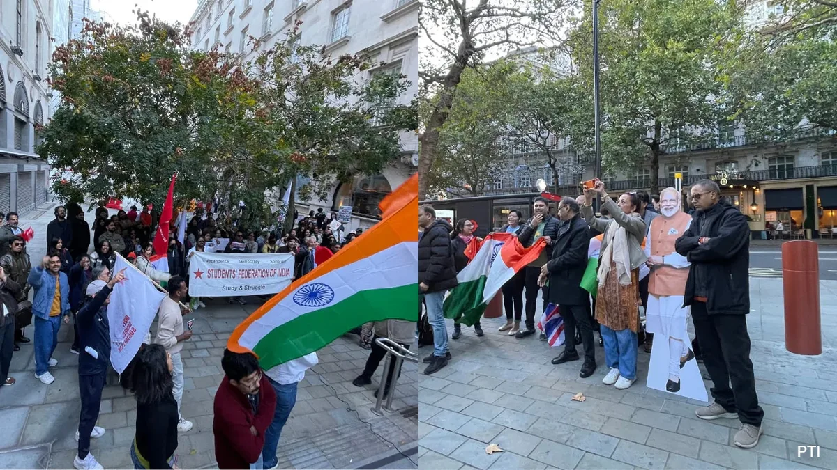 Protest vs Counter-Protest In UK Amid Row Over Poll Body Chief Gyanesh Kumar