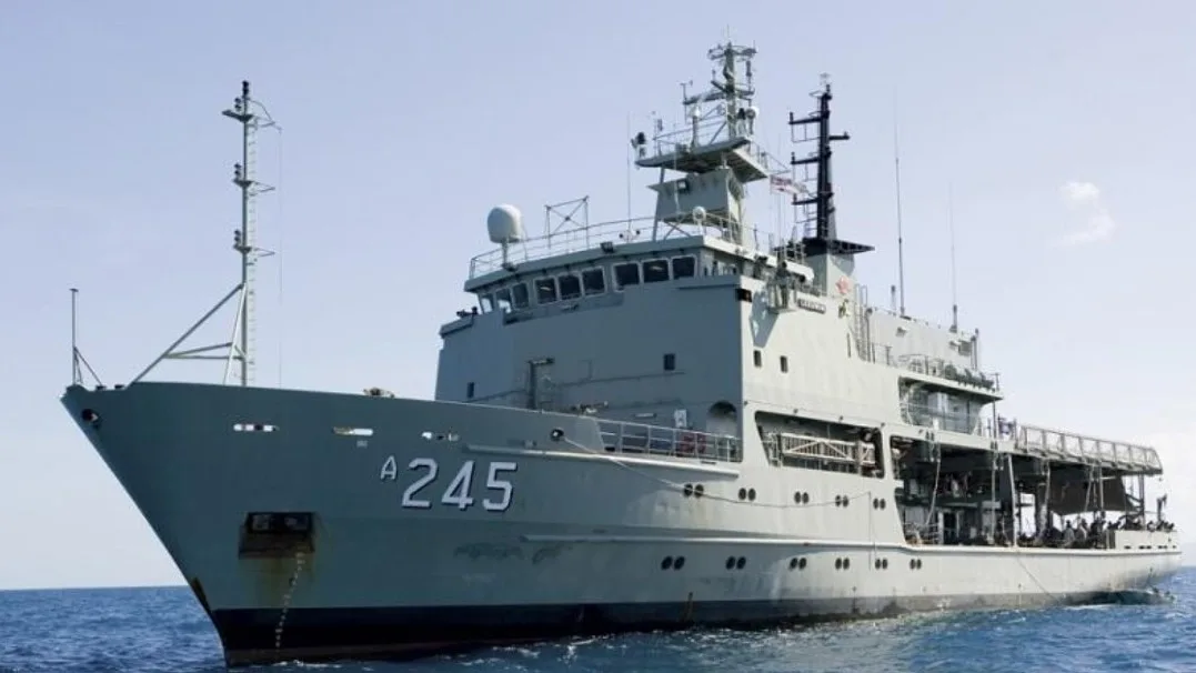 Hidden camera found on Australian Navy ship triggers probe