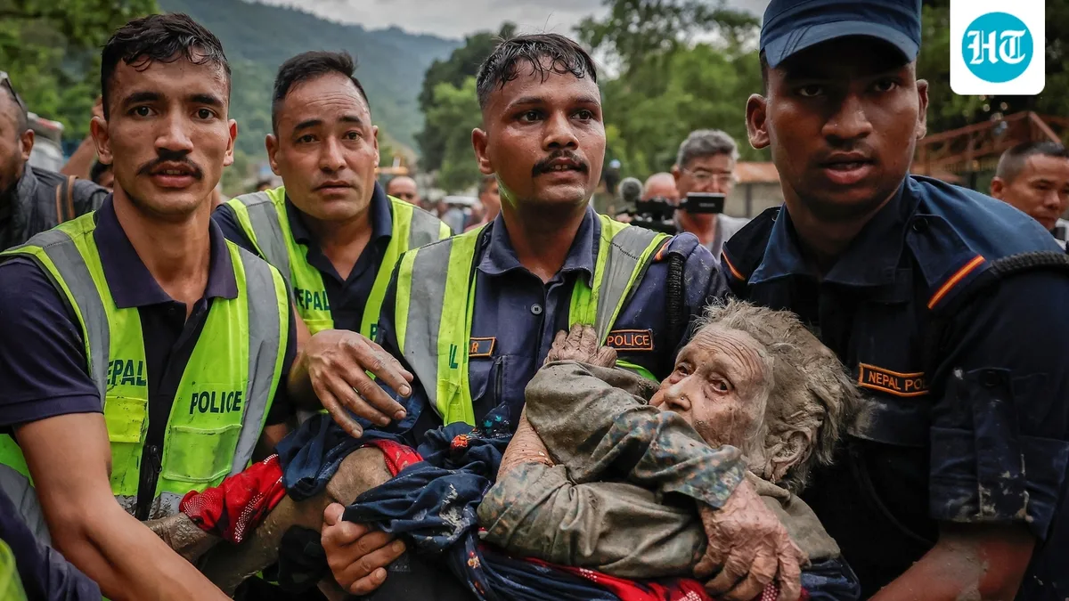 Those who survived Nepal floods: How a 97-year-old woman cheated death, was pulled alive from rubble