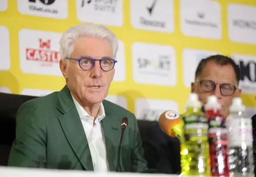 Hugo Broos warns Bafana could ‘go five years back’ under Mosimane