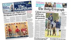 'Russia to test Nato pact' and 'Labour eye tax raid'