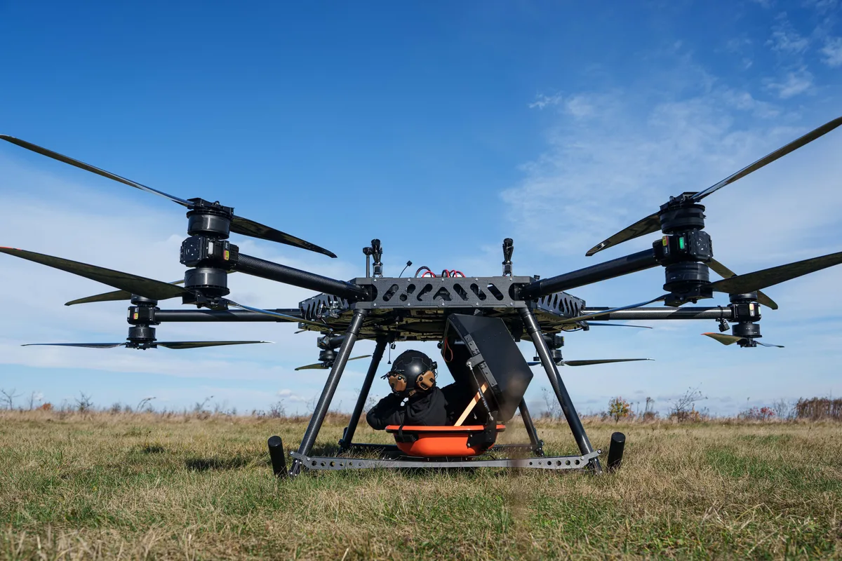 Ucrania desarrolló su primer dron aéreo para evacuar soldados heridos en la guerra con Rusia