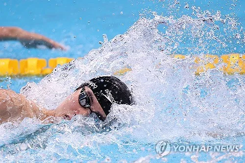 [아시안게임] 황선우, 남자 자유형 200ｍ 2위로 결승행…2연패 시동(종합)
