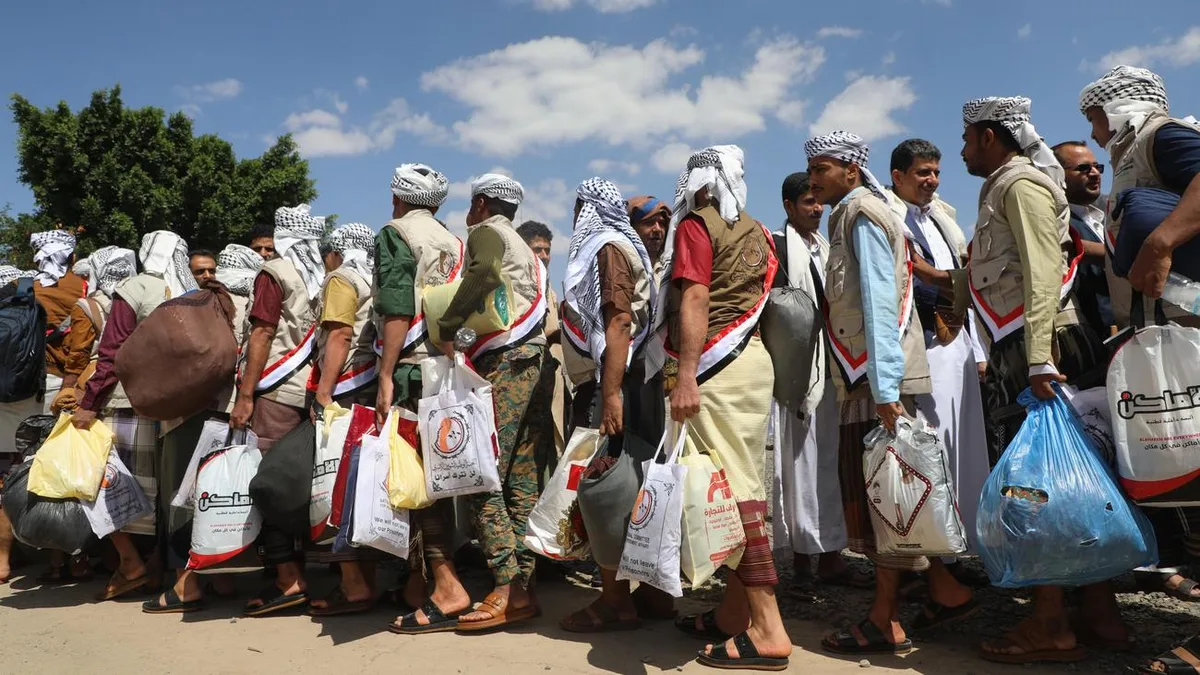 Huthi-Miliz: Mindestens 76.000 Menschen sind wegen Kämpfen im Jemen auf der Flucht