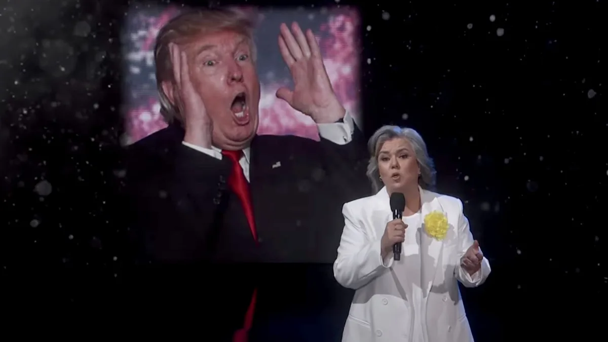 Rosie Hits Trump Where It Hurts in Scathing Parody Song