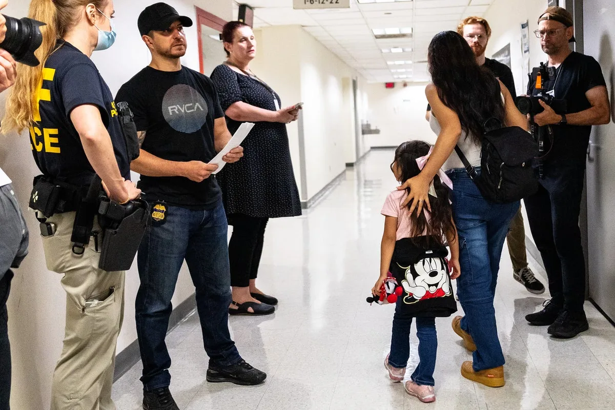 ICE arrested nearly 50,000 people last month, a staggering 70% jump since February