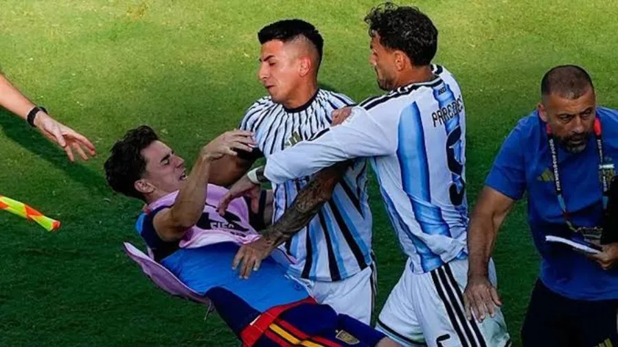 Argentinos sancionados tras final del Mundial podrán cumplir suspensión en amistosos