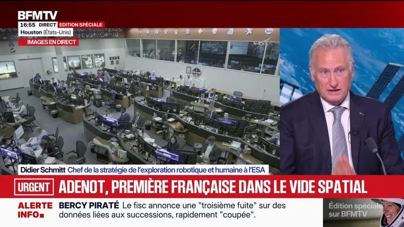 Édition spéciale : Adenot, première Française dans le vide spatial - 18/08
