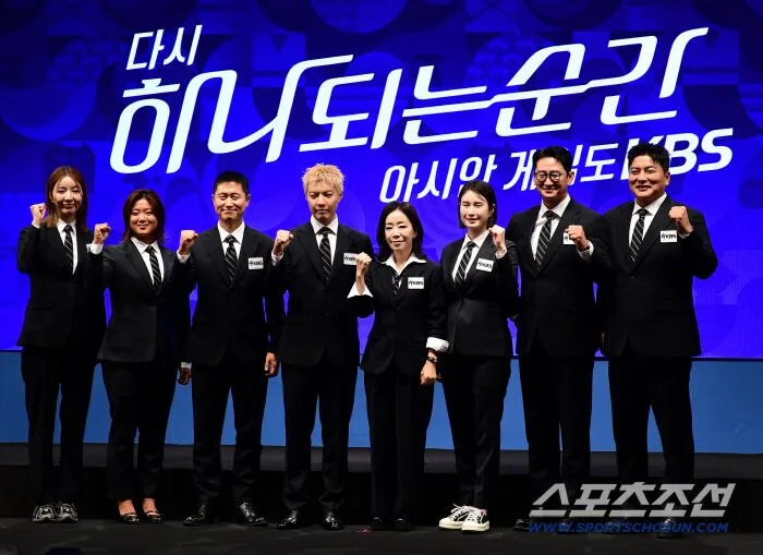 [SC현장] "문어영표→울보택 총출동"…KBS, 아시안게임 중계 시청률 최정상 찍을까(종합)