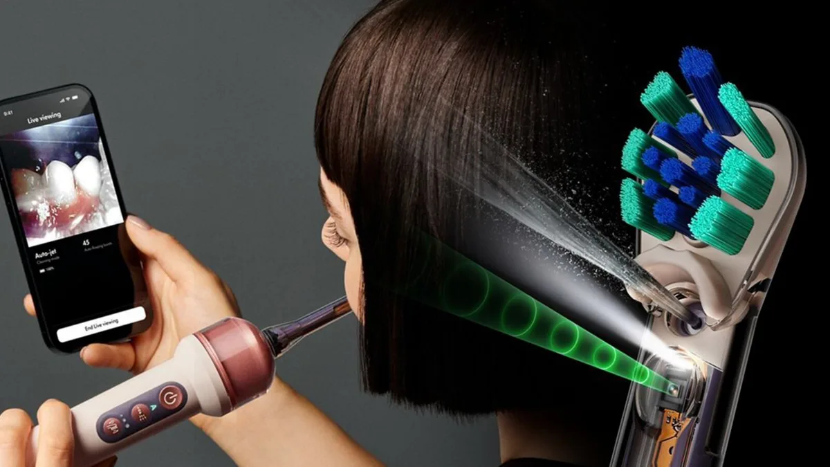 Con IA y cámara integrada: Así es el nuevo cepillo de dientes de Dyson que cuesta casi 8 mil 500 pesos