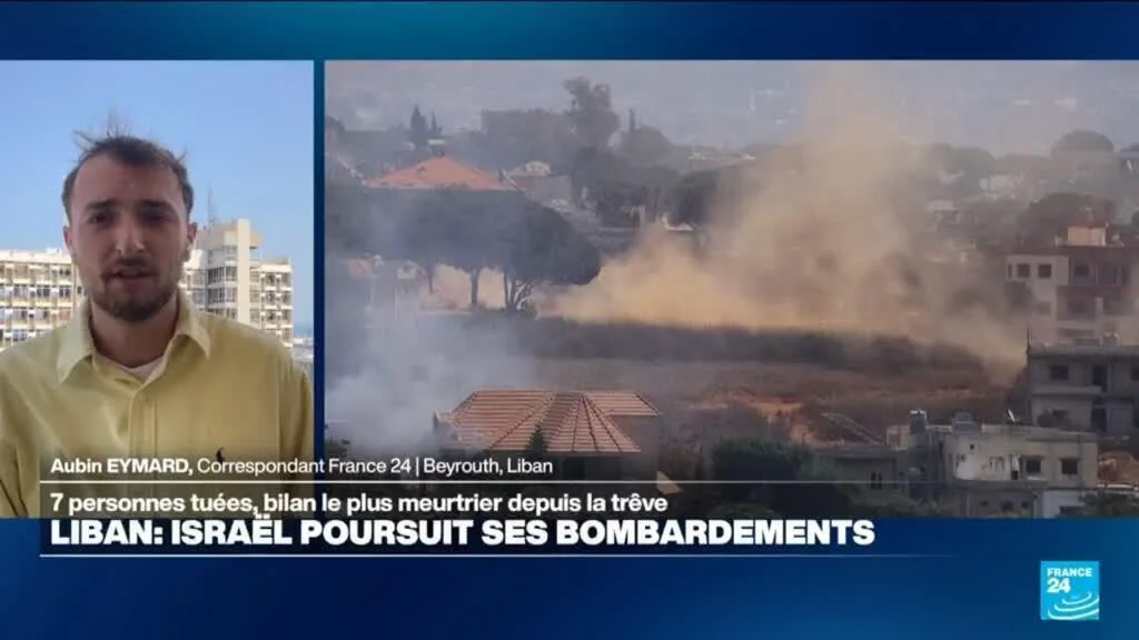 Sud-Liban : au moins sept morts et trois blessés samedi lors d'une frappe aérienne ​israélienne