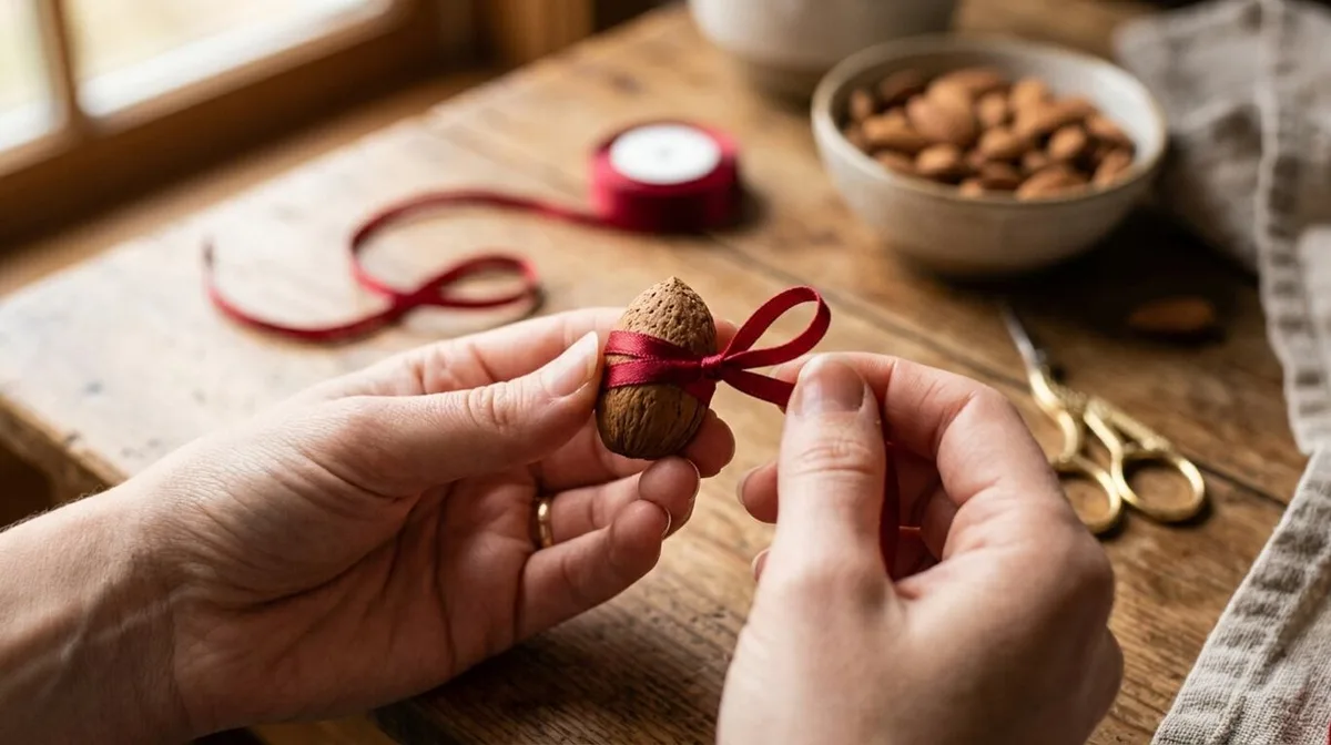 Llevar una almendra envuelta en una cinta roja: para qué sirve y por qué lo recomiendan