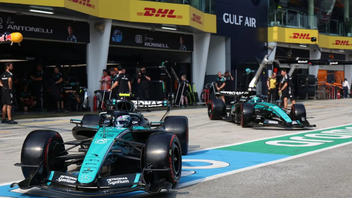 Wolff slams ‘brainless’ claims team would favour Antonelli over Russell