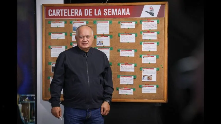 El dardo de Diosdado Cabello tras protesta de familiares de presos políticos frente al Ministerio de Interior, Justicia y Paz