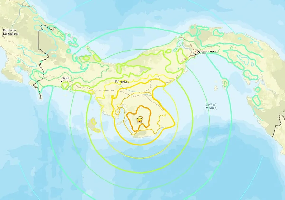 Un terremoto de magnitud 7,6 sacude Panamá y activa la alerta de tsunami