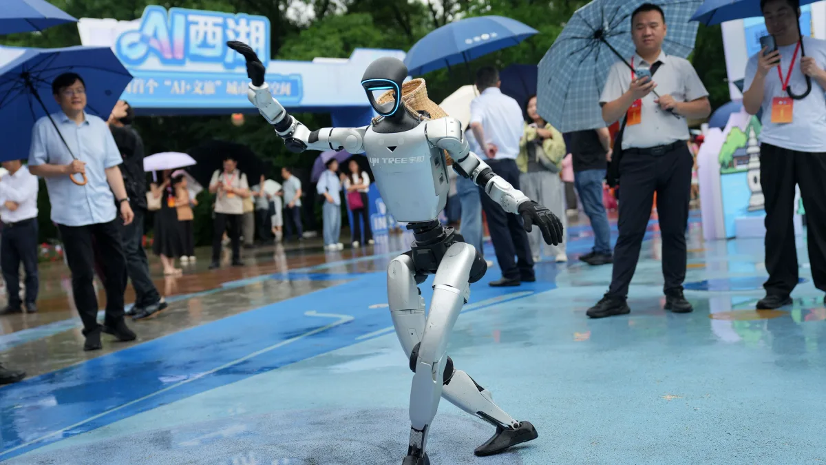 HUmanoide Roboter: Nehmt den Technik-Kampf mit China an