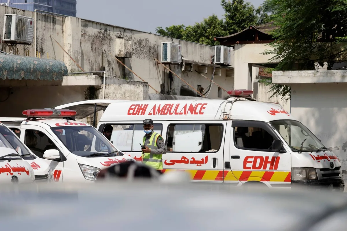 ‘Black smoke’ chokes Pakistan maternity ward as hospital fire kills 14 infants