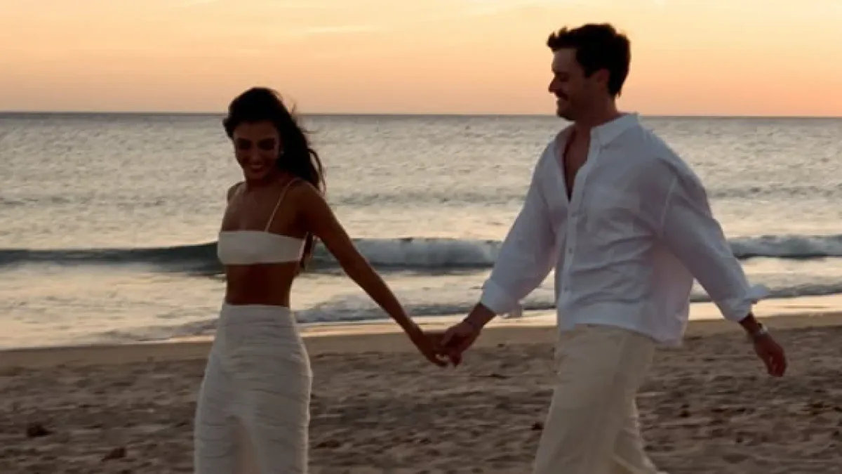 Anna Ferrer y Mario Cristóbal disfrutan de su gran preboda un día antes de darse el 'sí, quiero': "Me caso con mi mejor amigo"