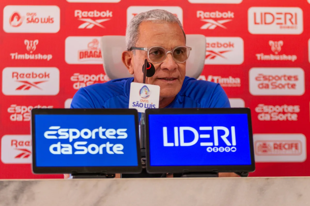 Hélio não esconde decepção com atuação do Náutico contra a Ponte e reconhece: "Não estamos bem"