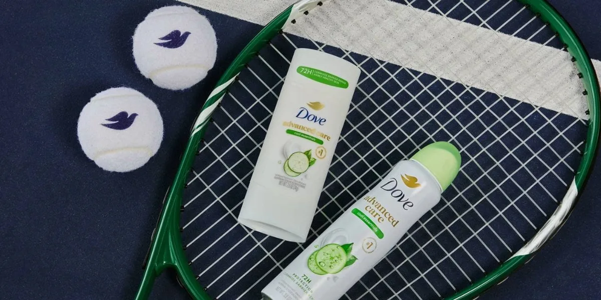 Dove foca em ativações de moda e estilo para os fãs em campanha para US Open 2026
