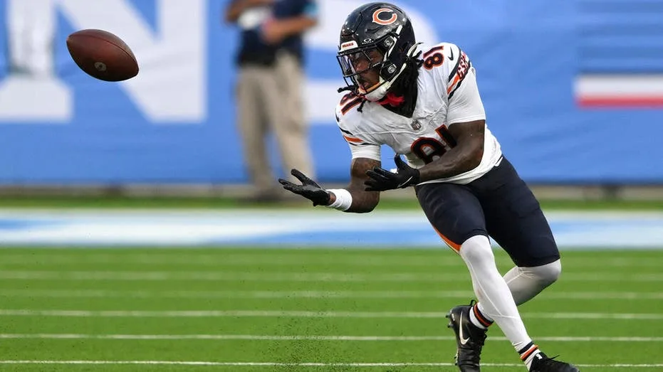 Bears rookie wide receiver scores 97-yard touchdown in NFL preseason debut