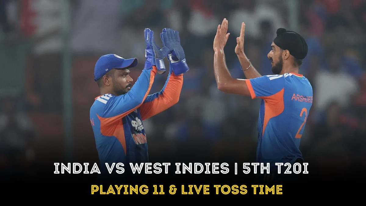 India vs West Indies 5th T20I: Playing 11, live toss time (IST), streaming